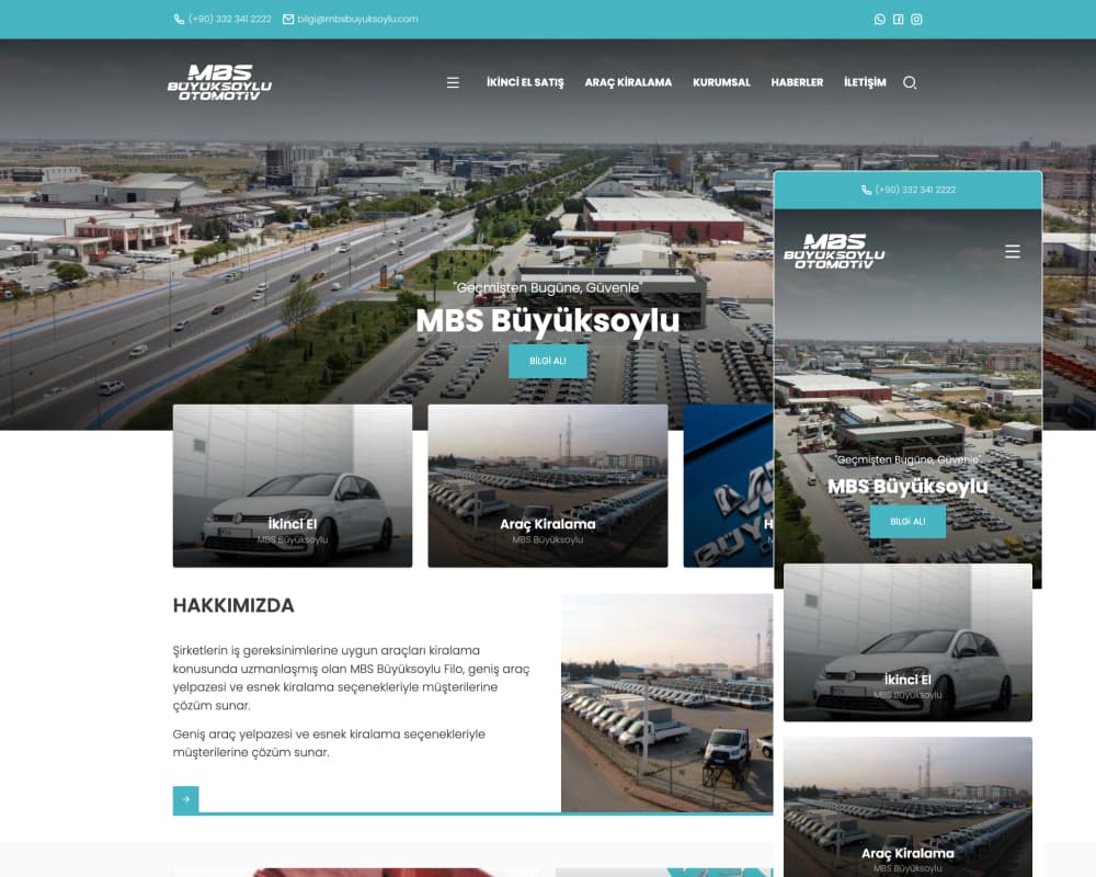 MBS Büyüksoylu - Kurumsal Web Tasarım